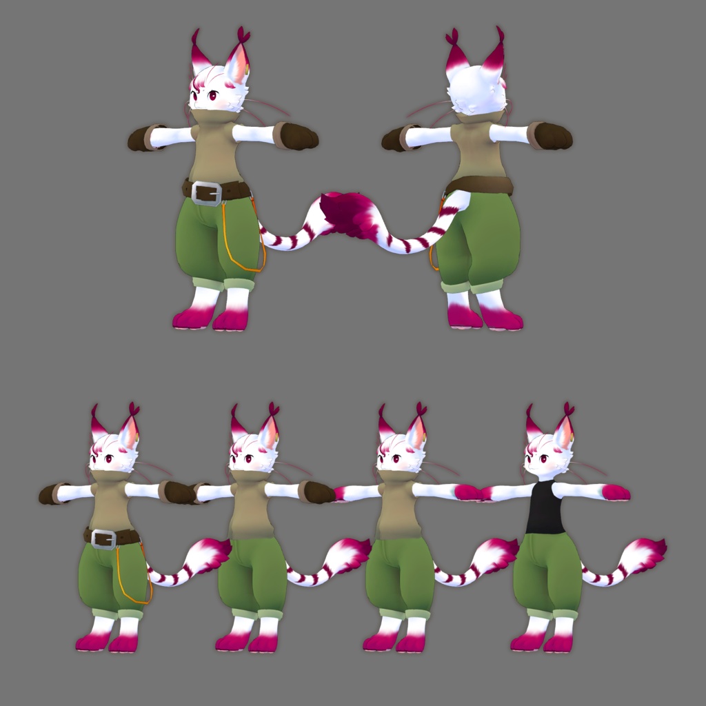 【精霊ニャンクル専用】冒険者服