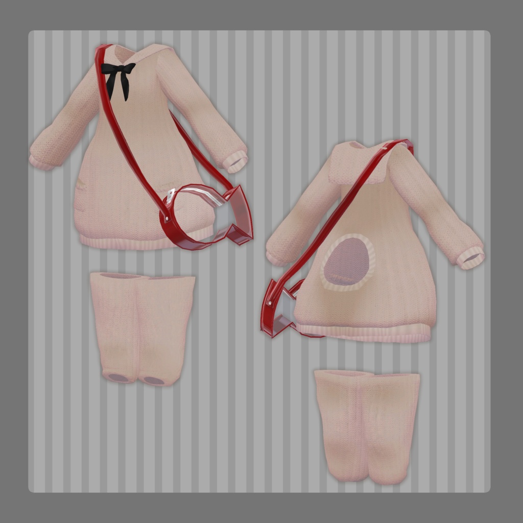 【もみじ専用衣装】おでかけセーラーセーター