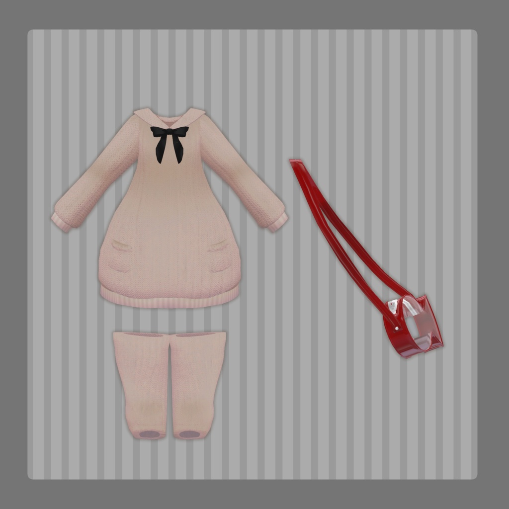 【もみじ専用衣装】おでかけセーラーセーター