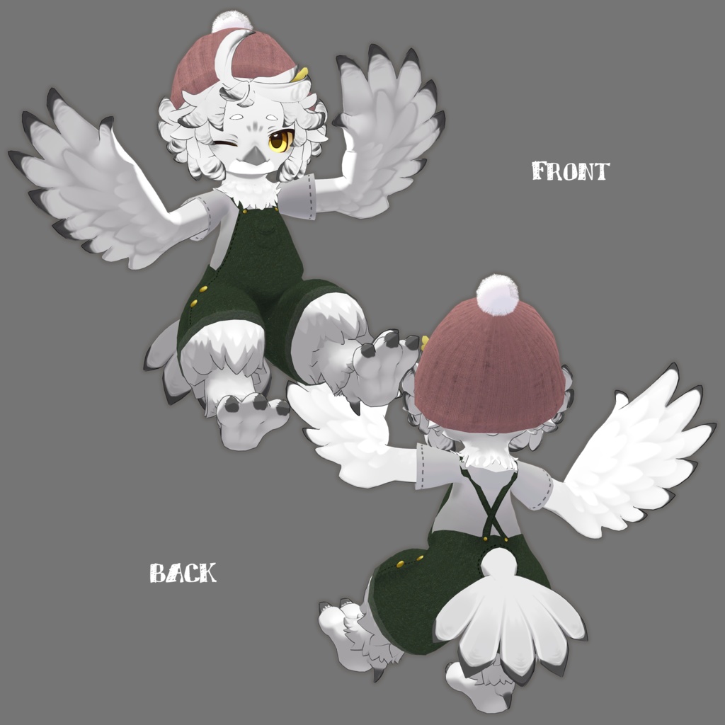 【ノワ専用衣装】オーバーオールコーデ