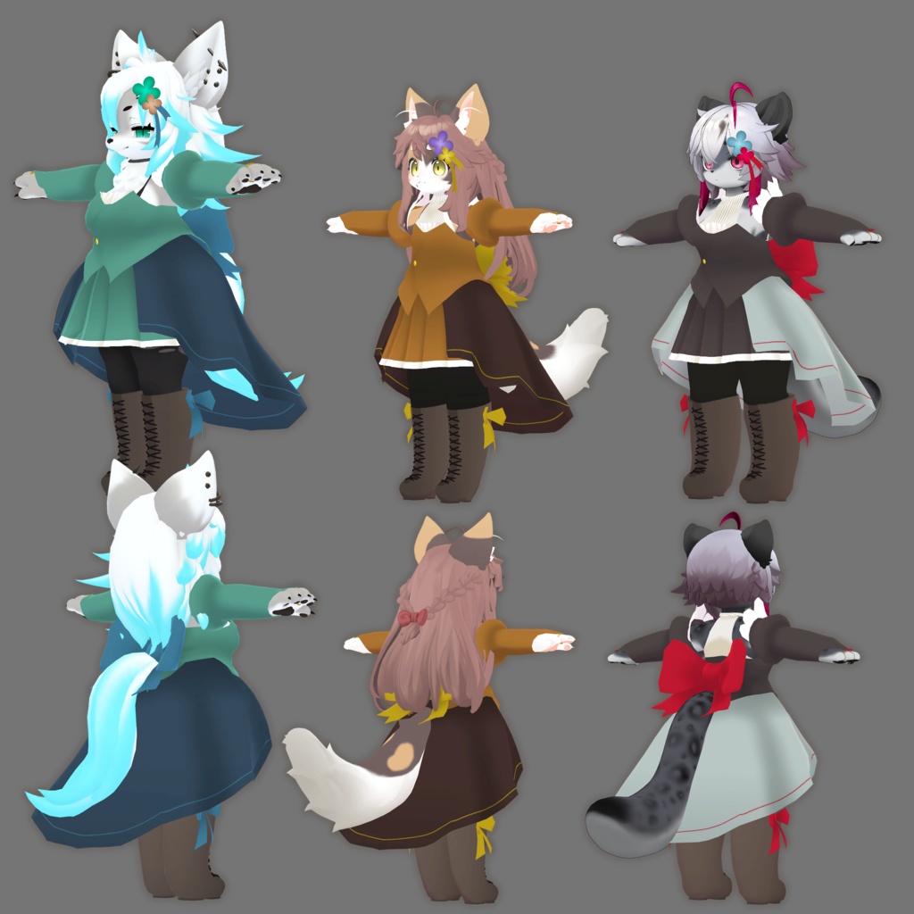 【複数アバター対応】SweetDress