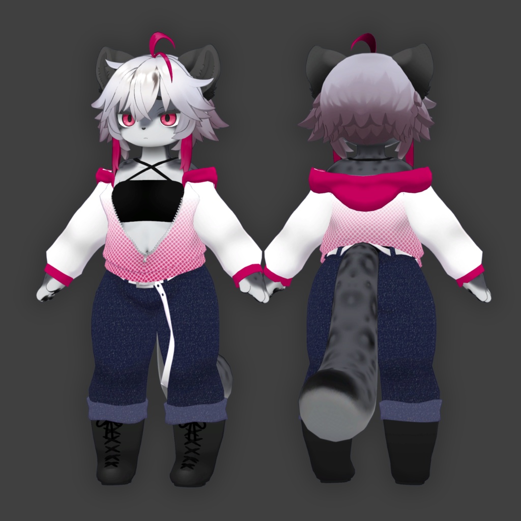 【灰島専用衣装】Rough Parka