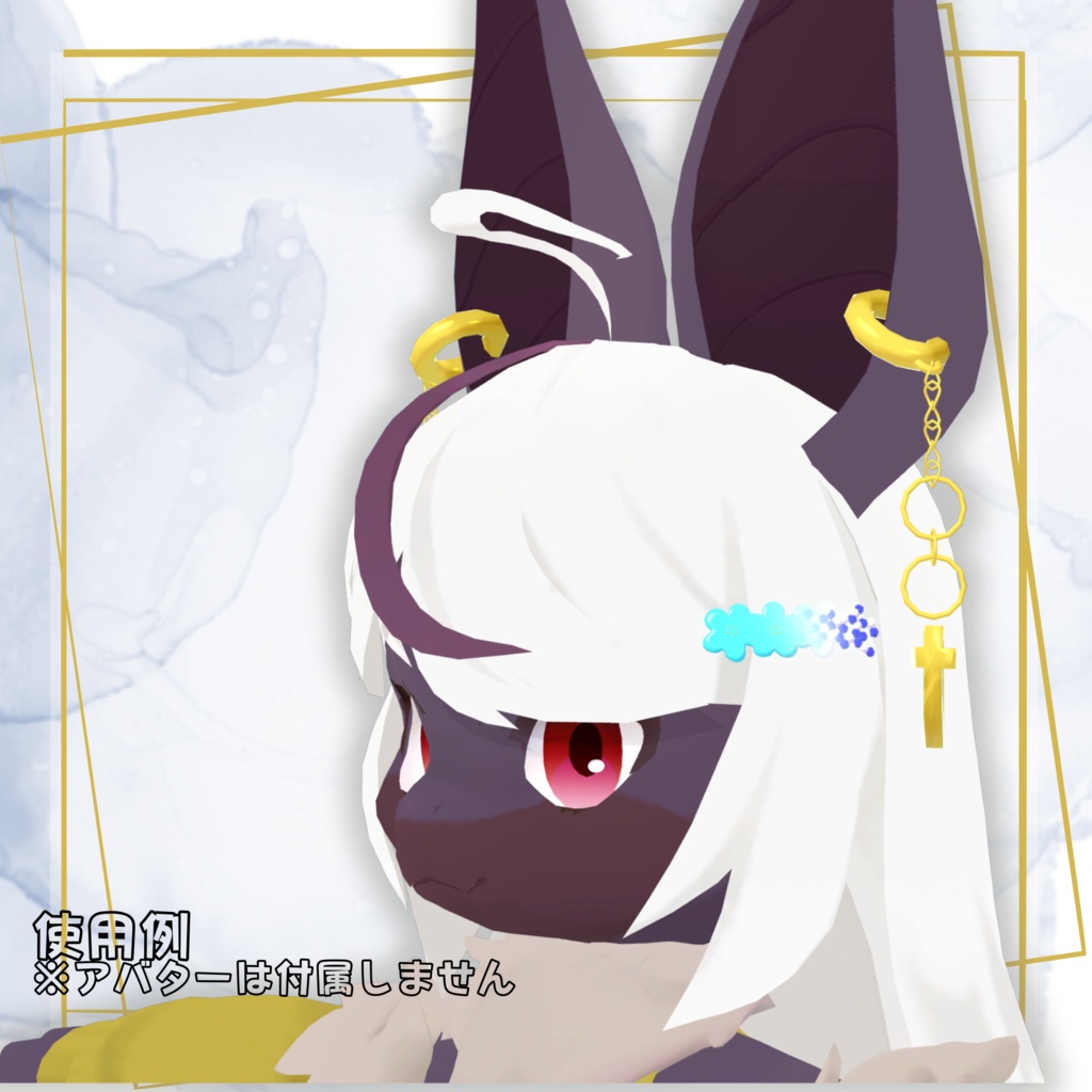 フラワーヘアクリップ