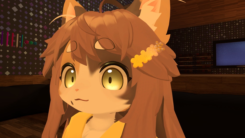 フラワーヘアクリップ