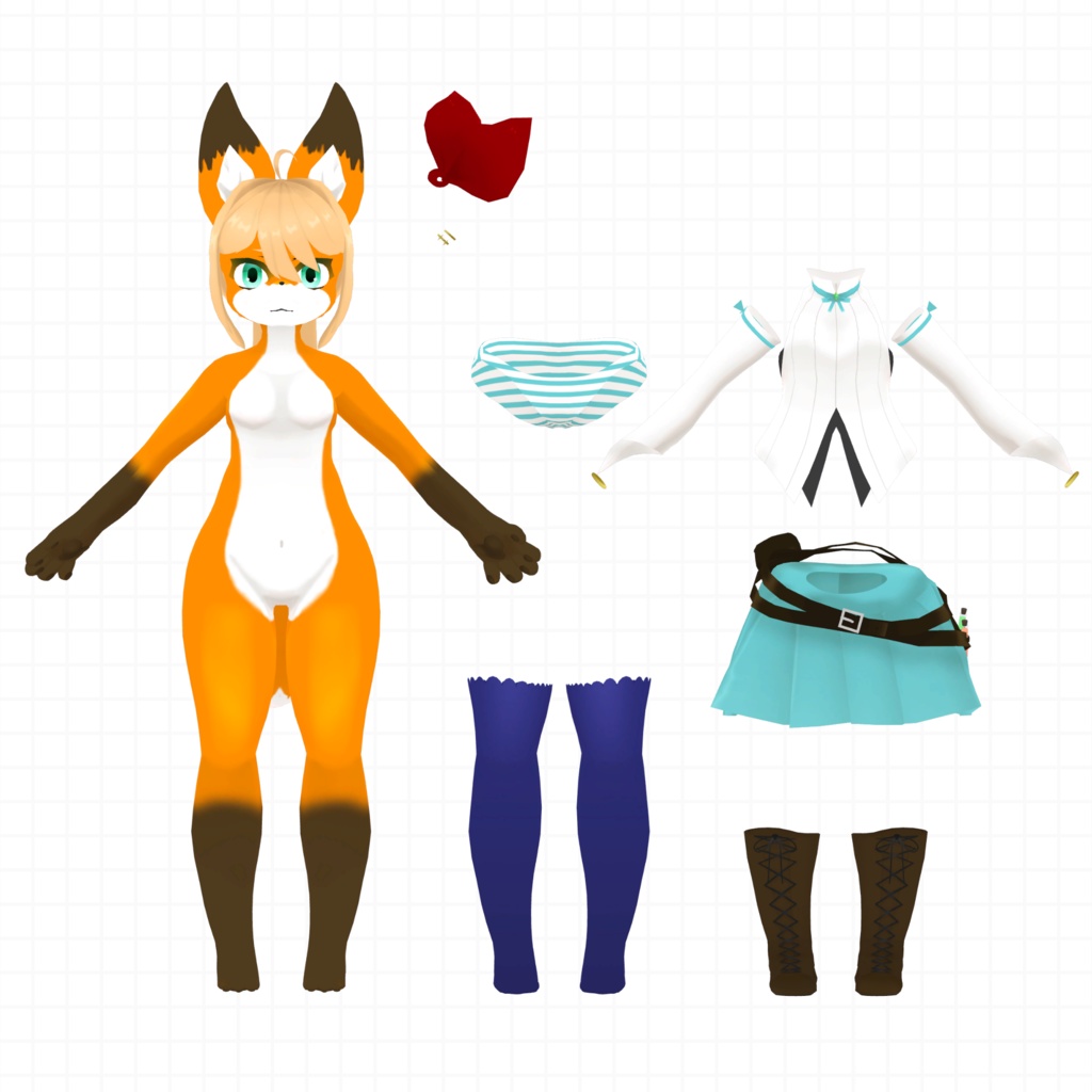 オリジナル3Dモデル【NEWエリヤ】