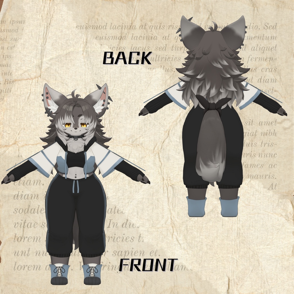 【Zil S -ジル S-専用衣装】Rough style