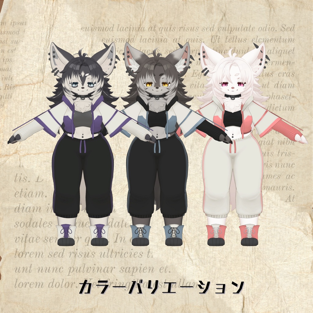 【Zil S -ジル S-専用衣装】Rough style