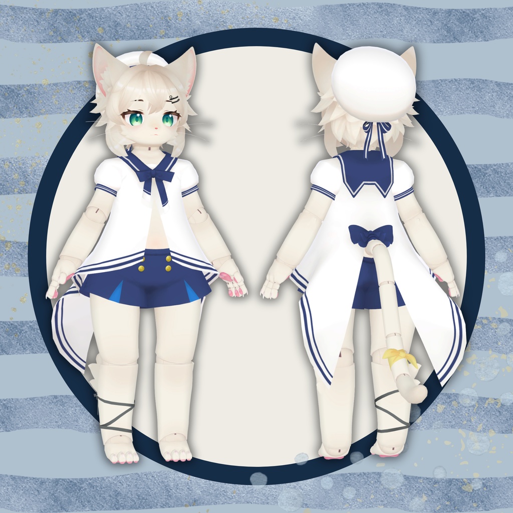 【アリシア Alicia・リュッカ -Lycka- 専用衣装】Marin Sailor