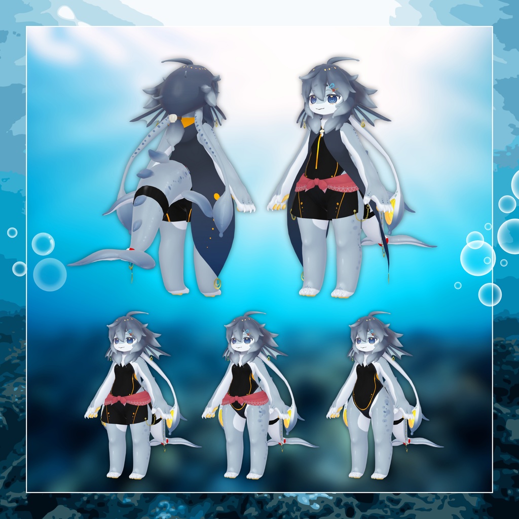 【ネロミア専用衣装】Neon Swim【✨16日までセール価格🐙】