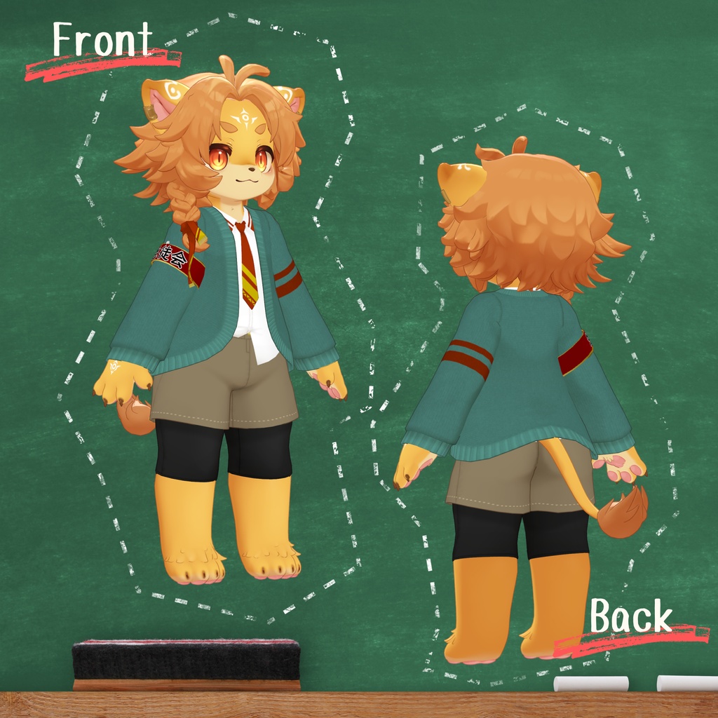 【アンワル2専用衣装】School Style