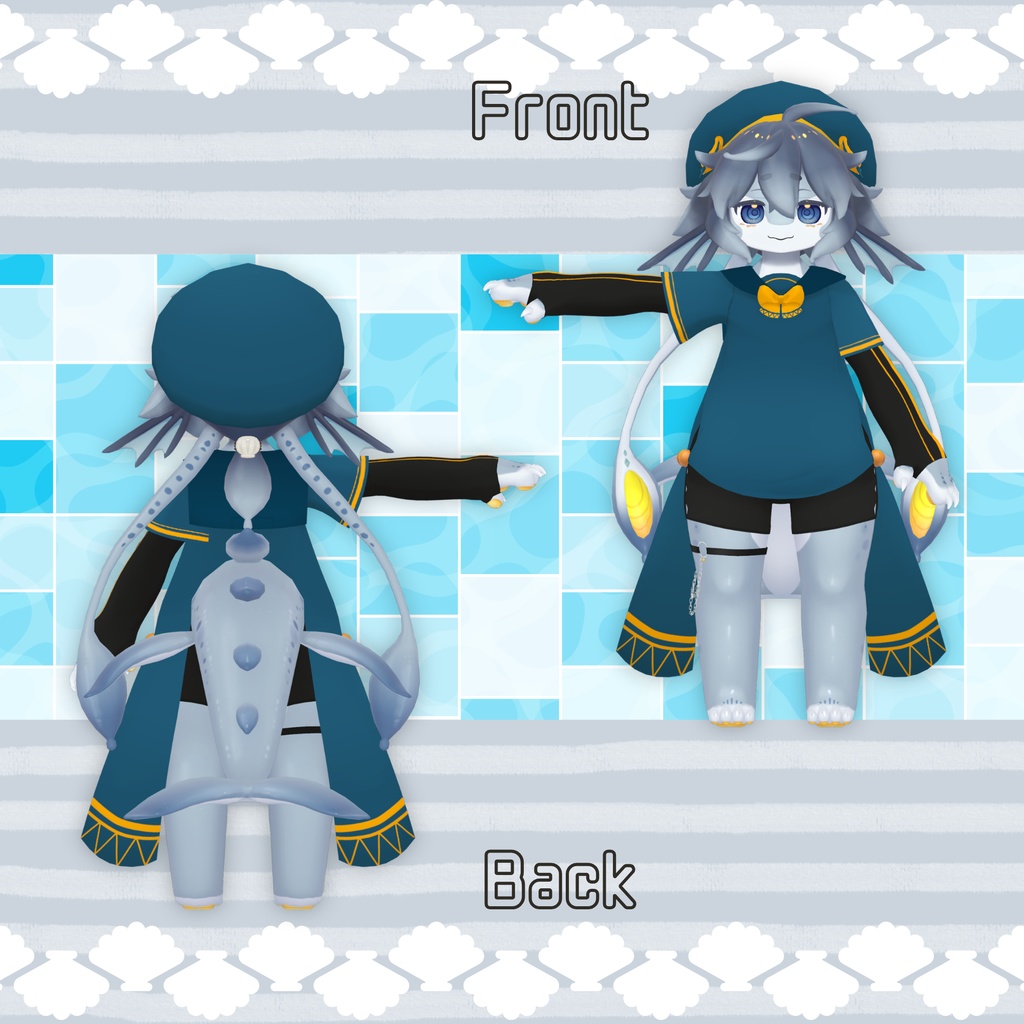 【ネロミア専用衣装】マリンライト・セーラー