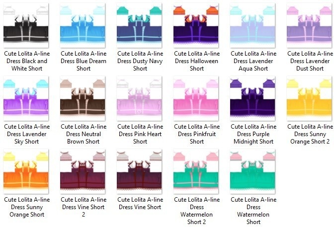 Cute Lolita A-line Dress