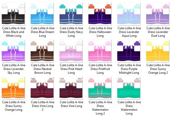 Cute Lolita A-line Dress