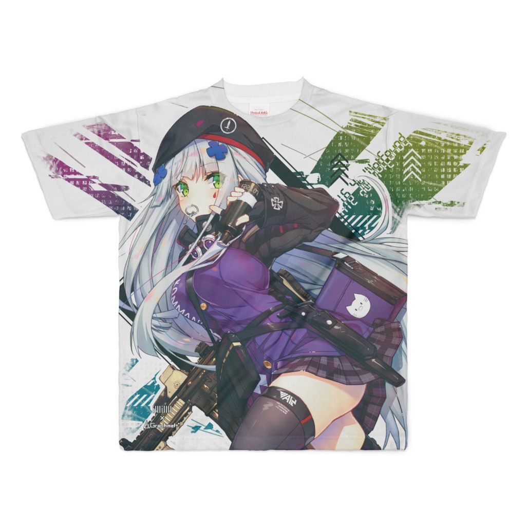 【フルグラフィックTシャツ】ドールズフロントライン HK416