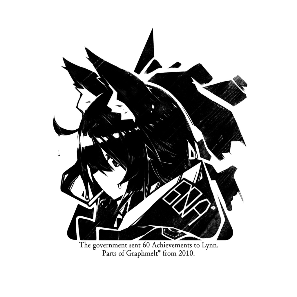 【オリジナル】サークルロゴTシャツ -ホワイト- Ver.Lynn