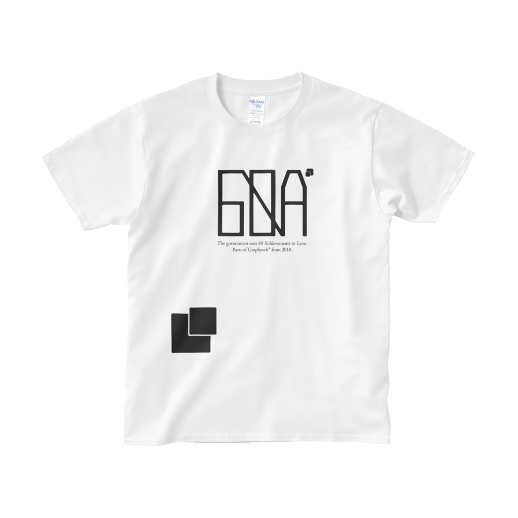 【予約終了】60ATシャツ -ホワイト-【大きいサイズ】