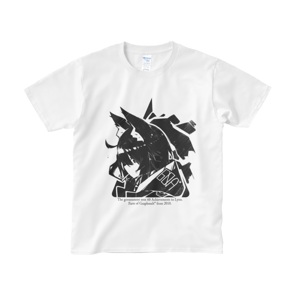 【予約終了】サークルロゴTシャツ -ホワイト- Ver.Lynn【大きいサイズ】