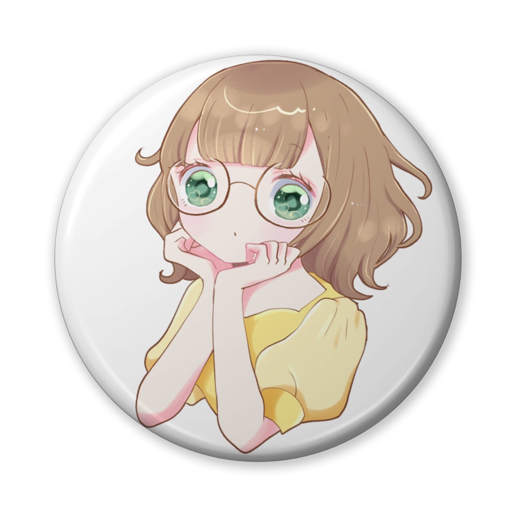 ほんまゆう。缶バッジ