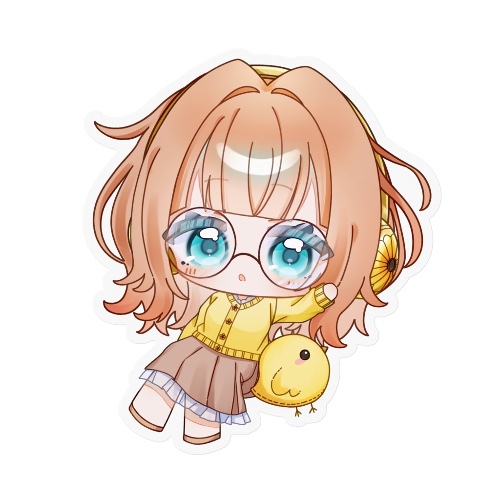 ステッカー(ヘッドホンver.)