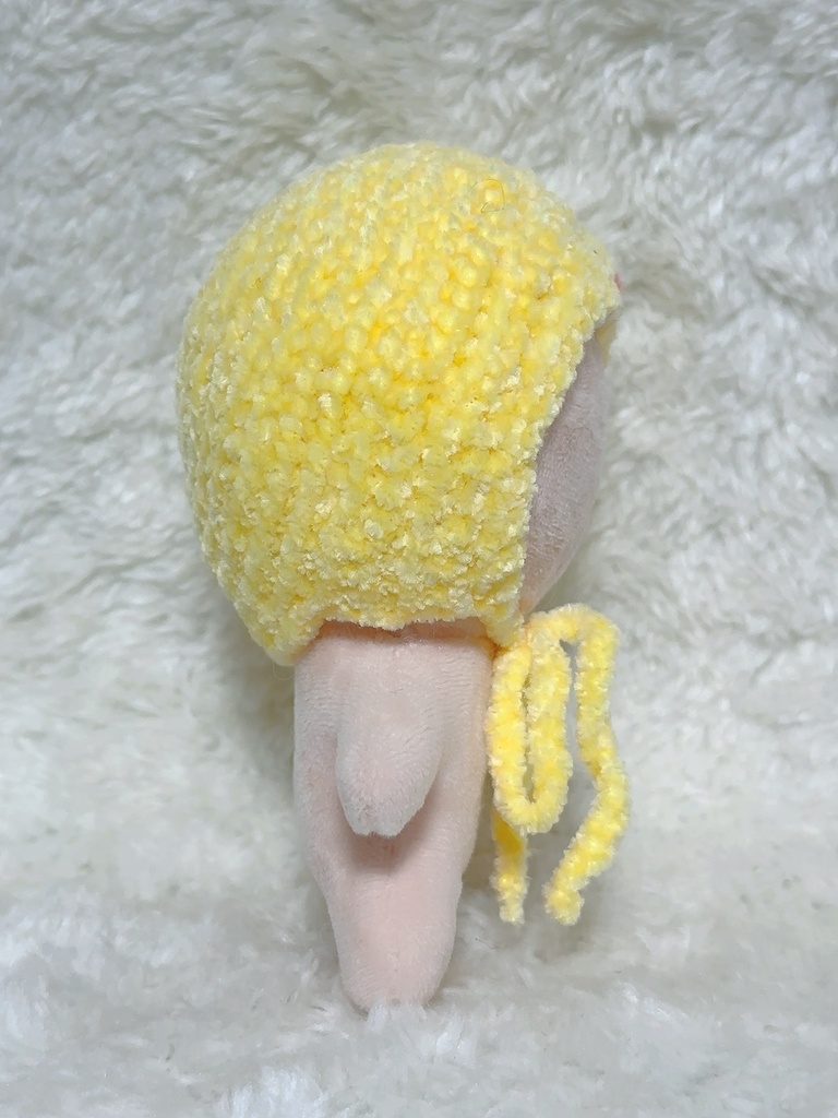 どうぶつなりきりぬい帽子 ひよこ 10〜12センチぬいモデル