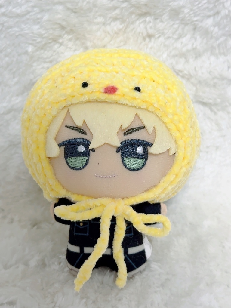 どうぶつなりきりぬい帽子 ひよこ 10〜12センチぬいモデル