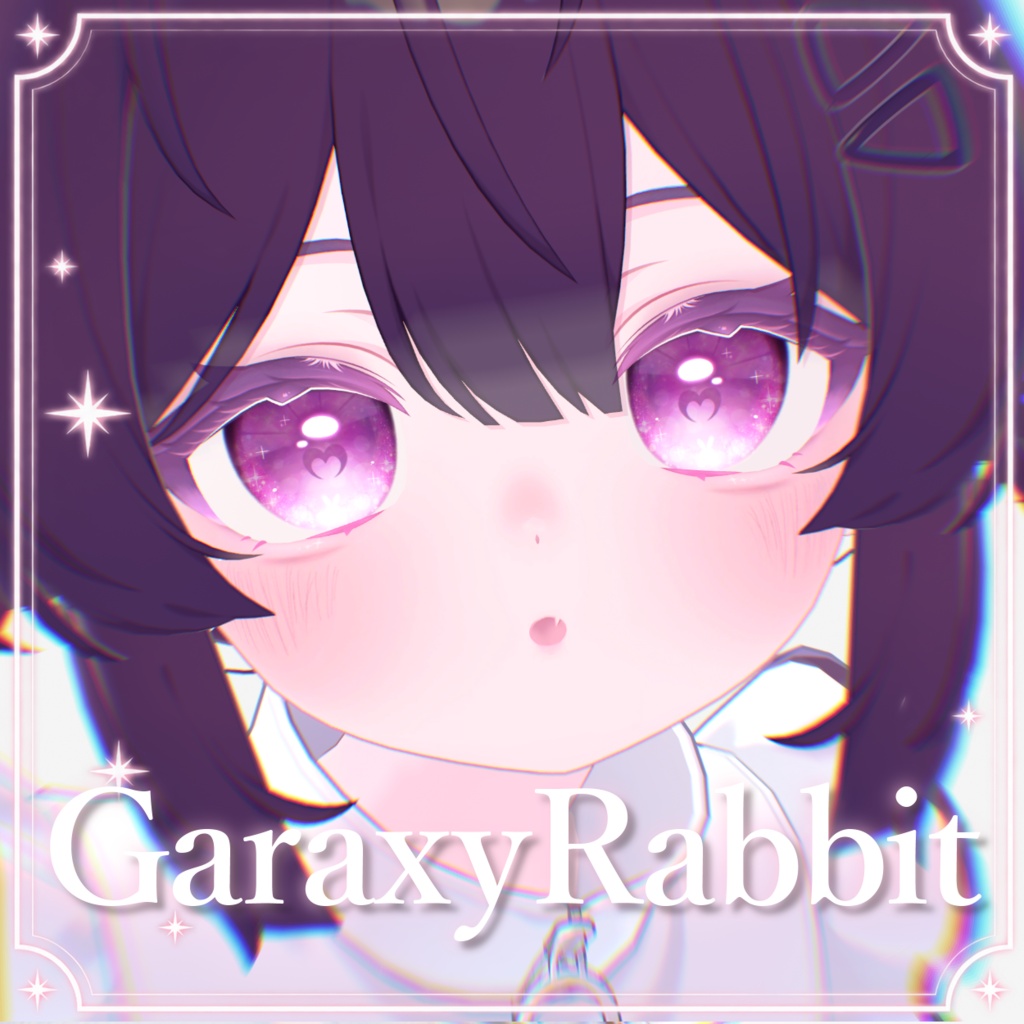 🌟一部無料‼ / Free【 2アバター対応 】GaraxyRabbit🐇 Eye texture