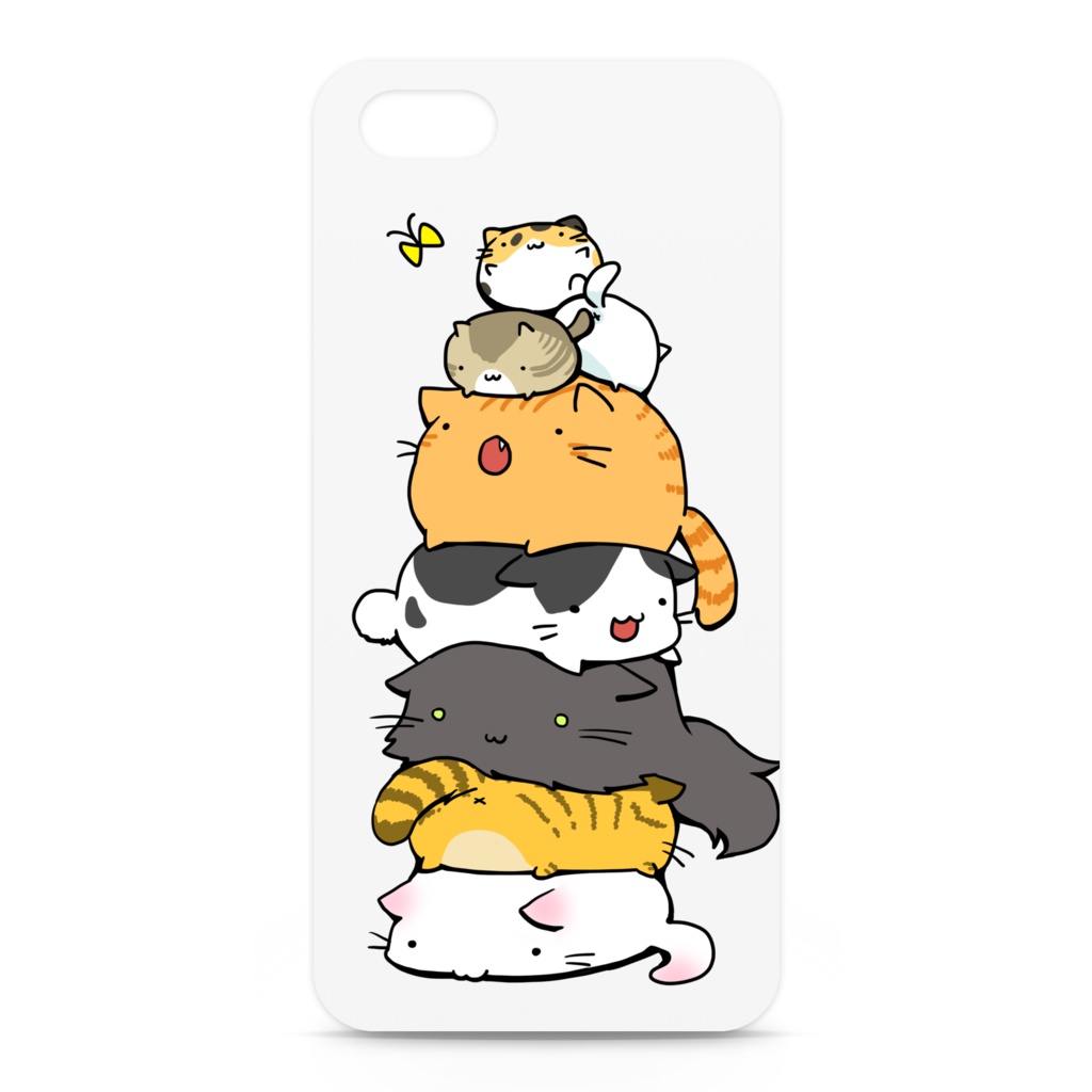 ねこたわーすまほけーす(iPhone5サイズ)