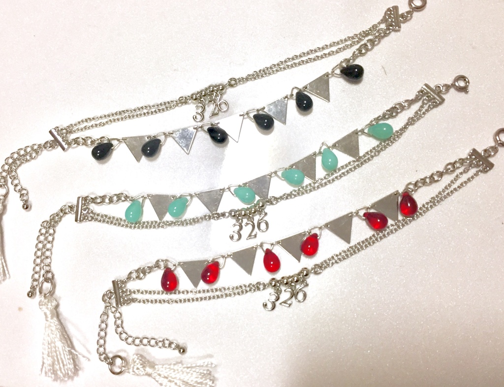 壬生狼のだんだらブレスレット