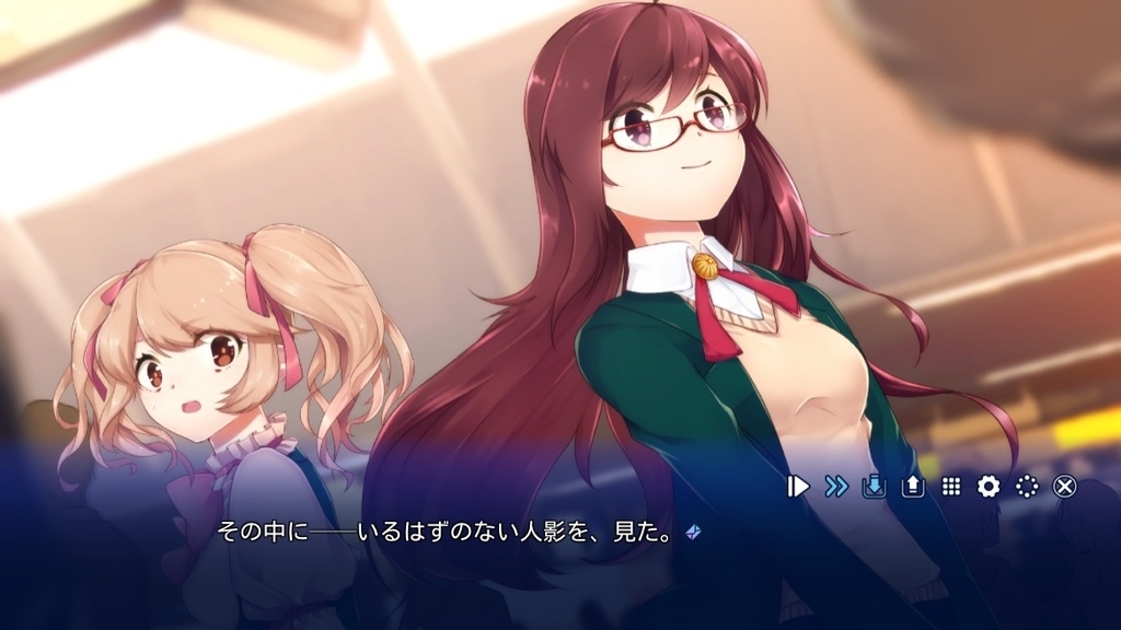 ノベルゲーム『インビジブル 蒼のフラグメント』パッケージ版