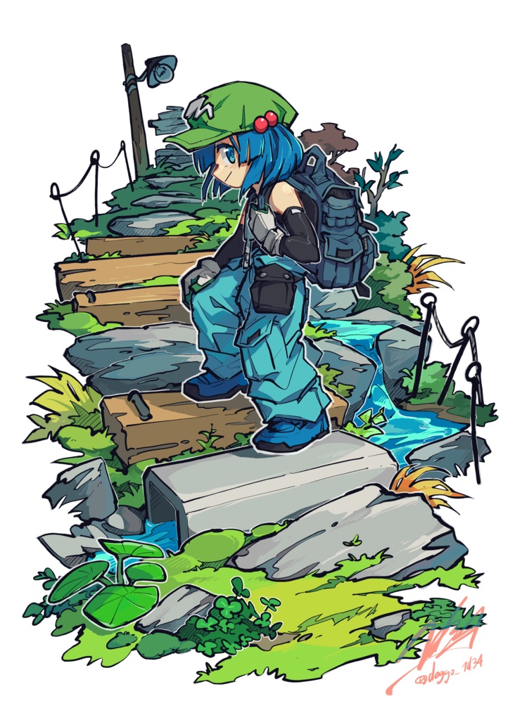 アクリルスタンド 京都合同 / 河城にとり・犬走椛