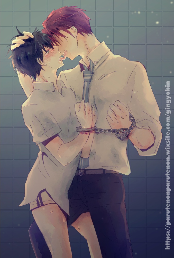 ポストカード　村崎×緑（奴隷制度）