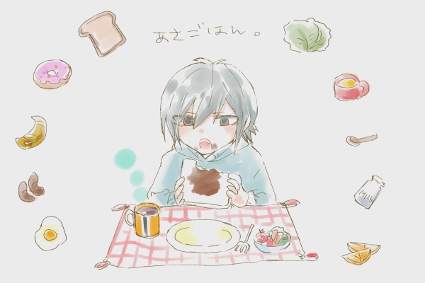 羽夜の朝ごはんメガネ拭き