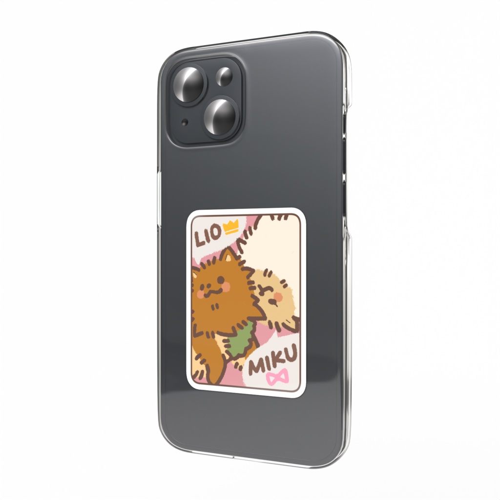 リオミク「👑🎀」- ステッカー