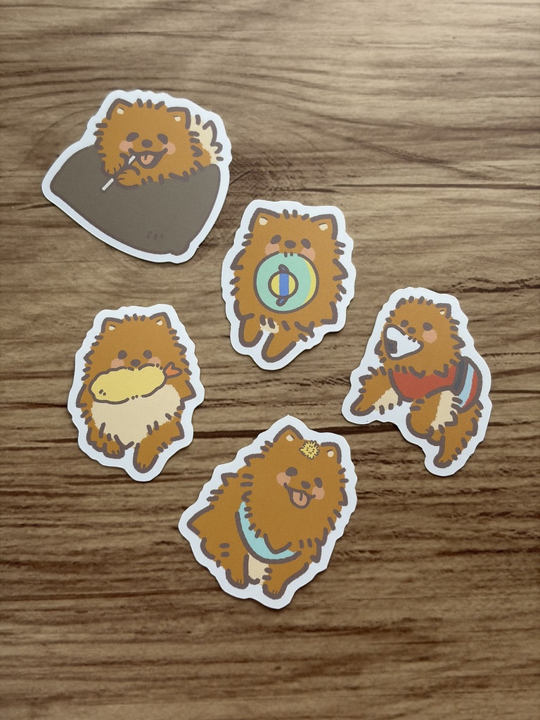  リオのほっこりフレークシールセット 🐾