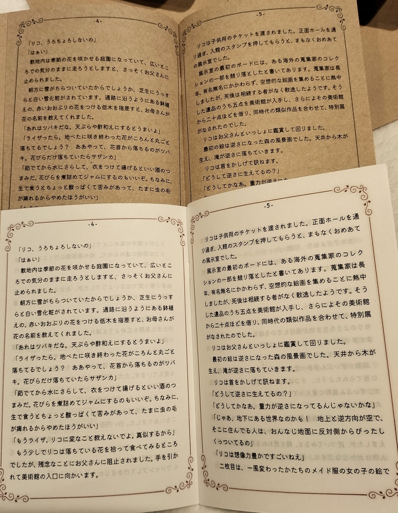 【コピー本】Through the Painting