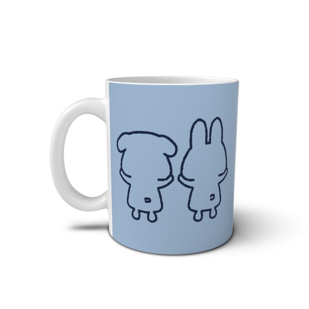 もにゅっと。マグカップ