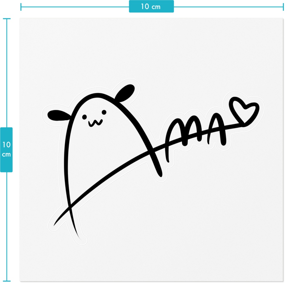 サインステッカー(黒)
