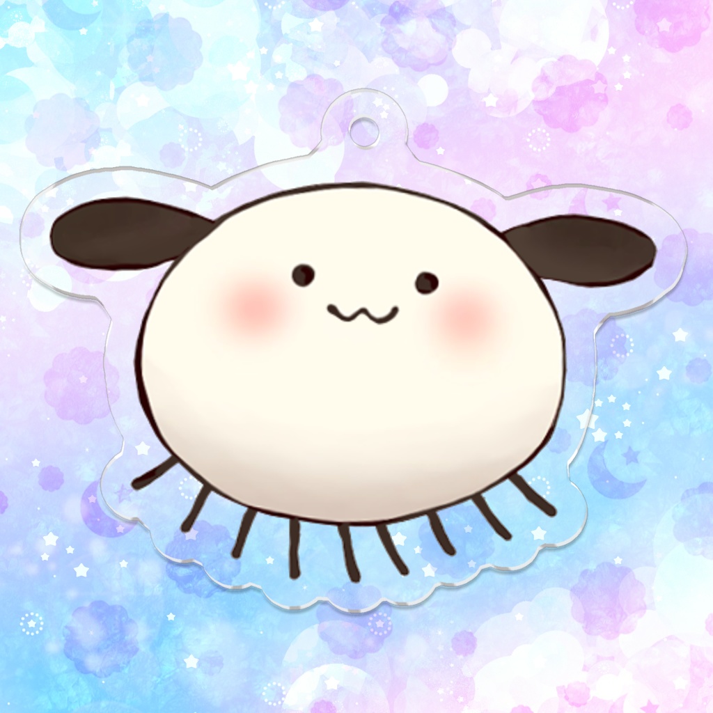 いぬくらげ 公式アクリルキーホルダー