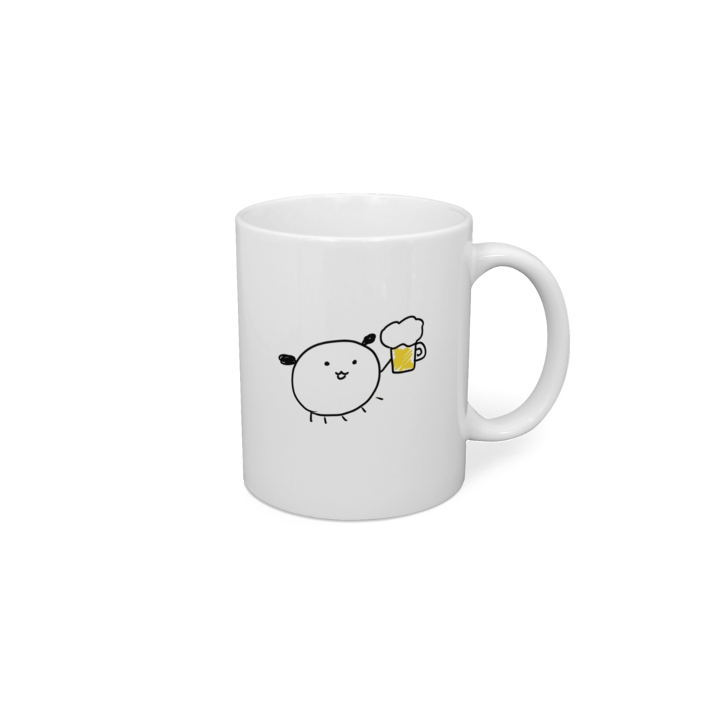 KPいぬくらげマグカップ