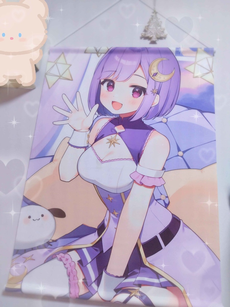 神月天 4周年記念タペストリー