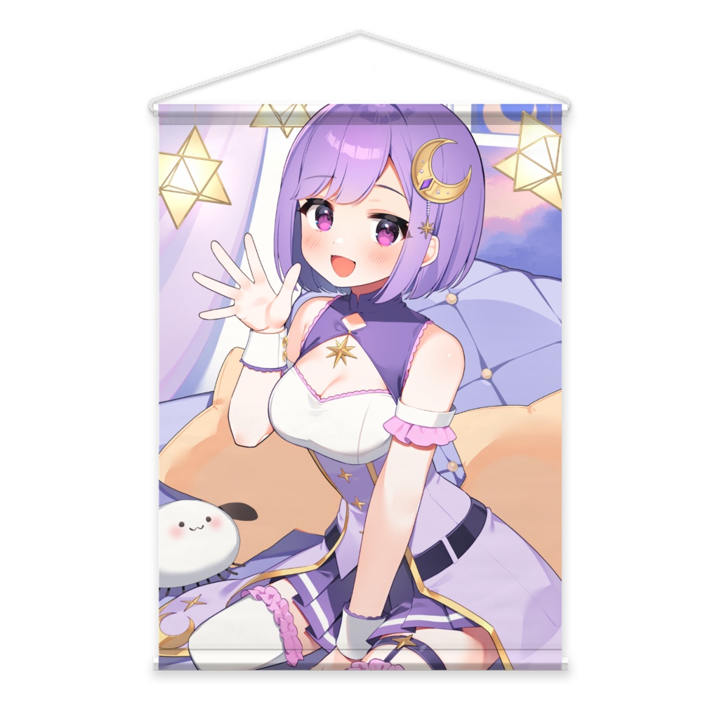 神月天 4周年記念タペストリー