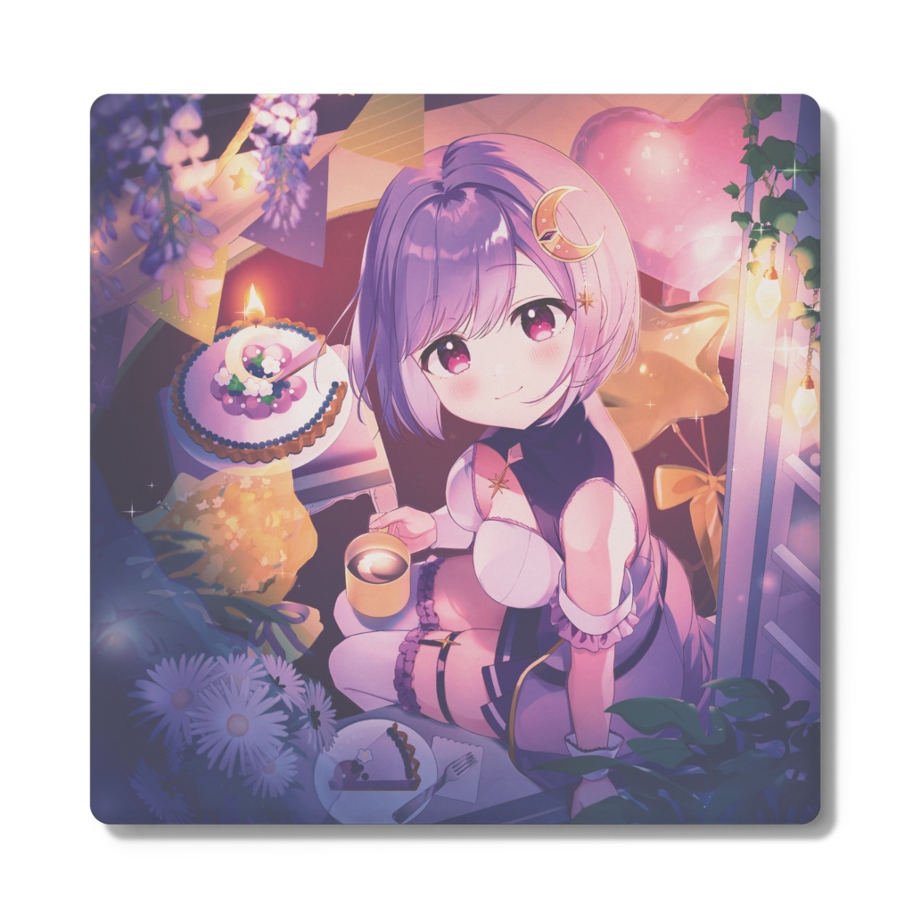 神月天 5周年記念コースター