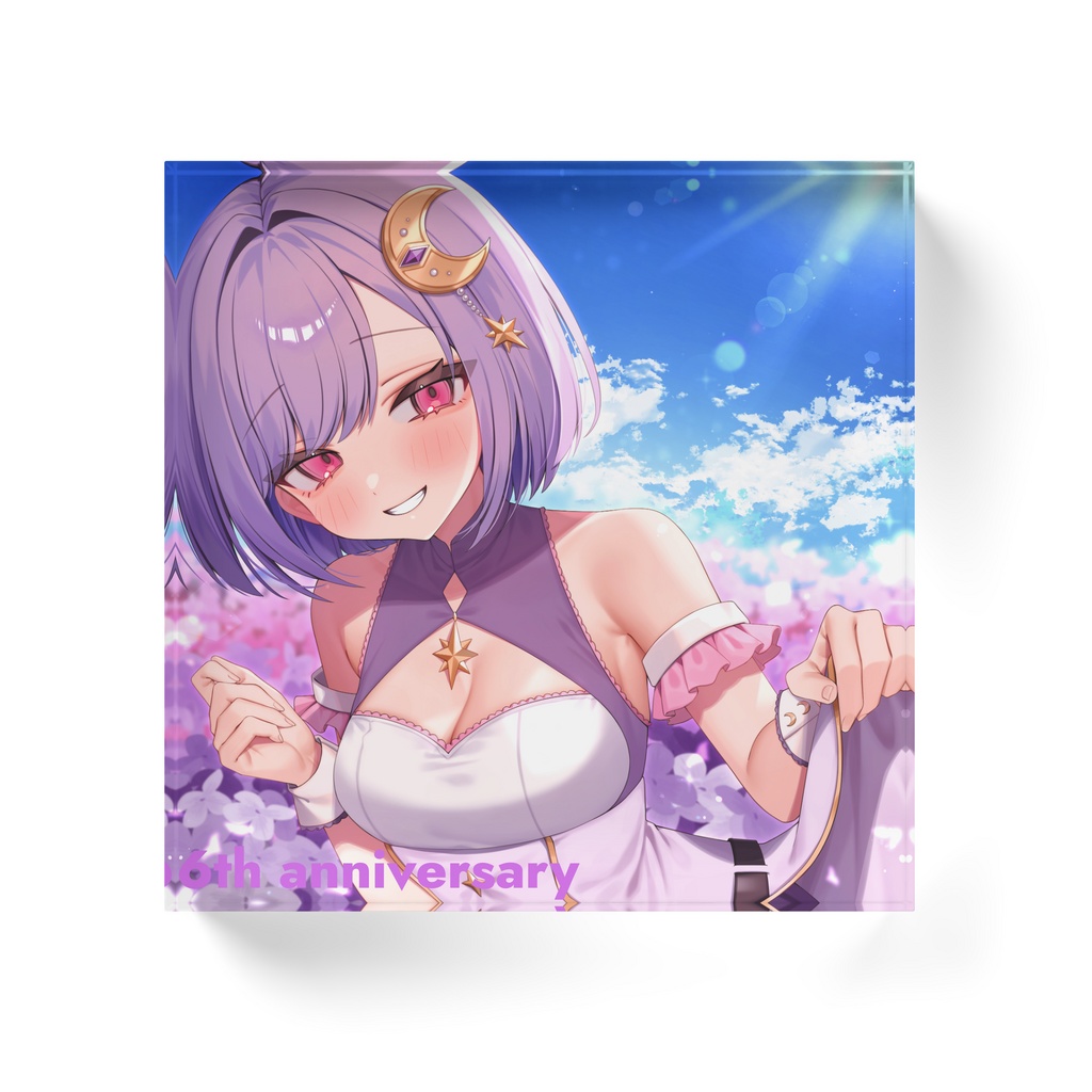 神月天 6周年記念アクリルブロック