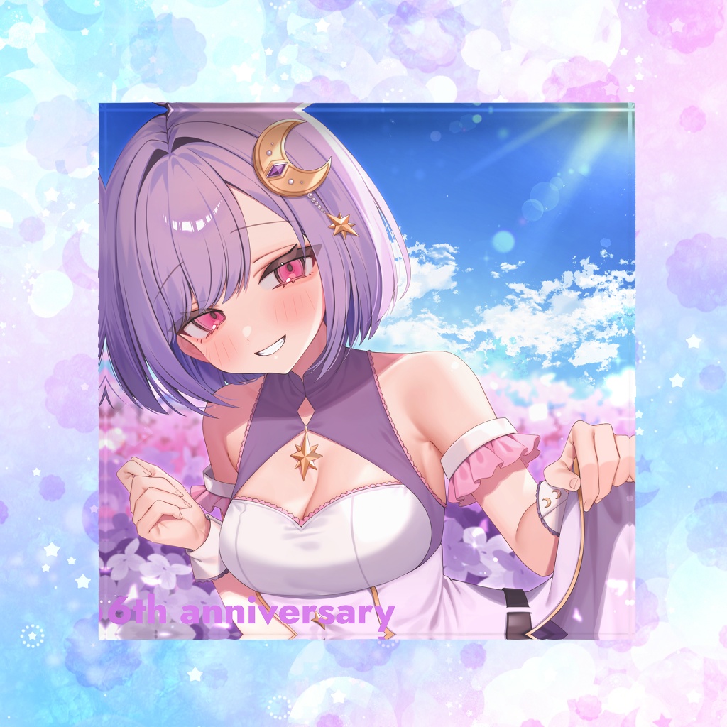 神月天 6周年記念アクリルブロック