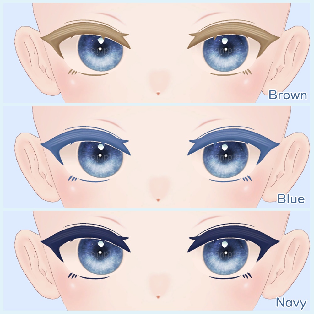 ハオラン対応 ボディ/瞳/ネイル/メイクアップテクスチャ