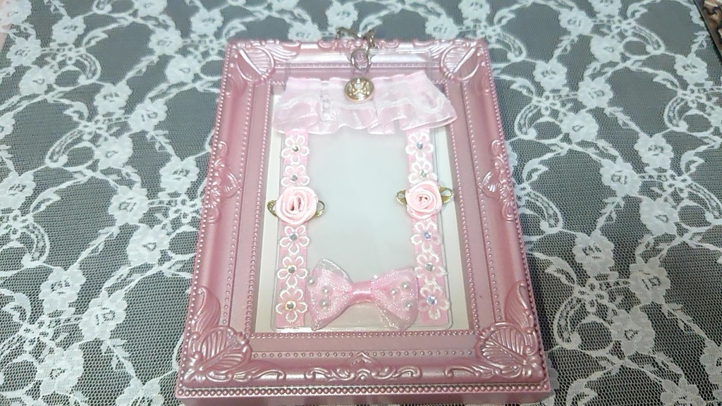 ケース デコ チェキ用キーホルダー