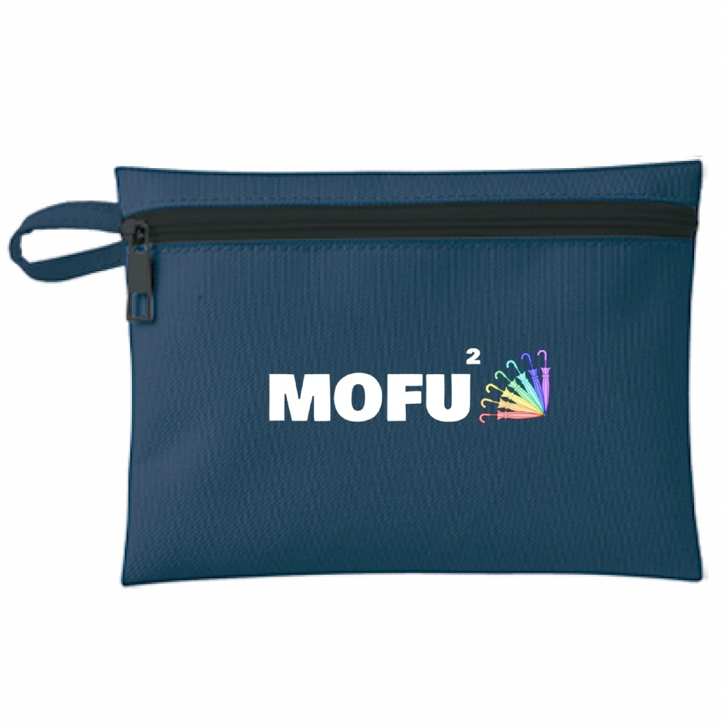 MOFU×２ロゴポーチ