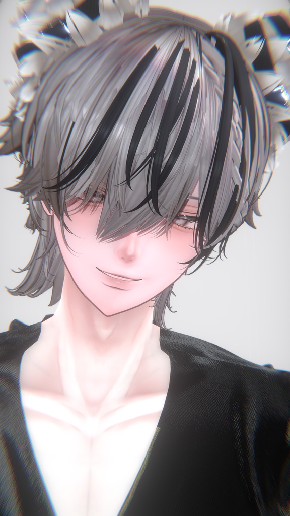 【斑霞・怜対応】ボディテクスチャ -首筋・喉仏・鎖骨-