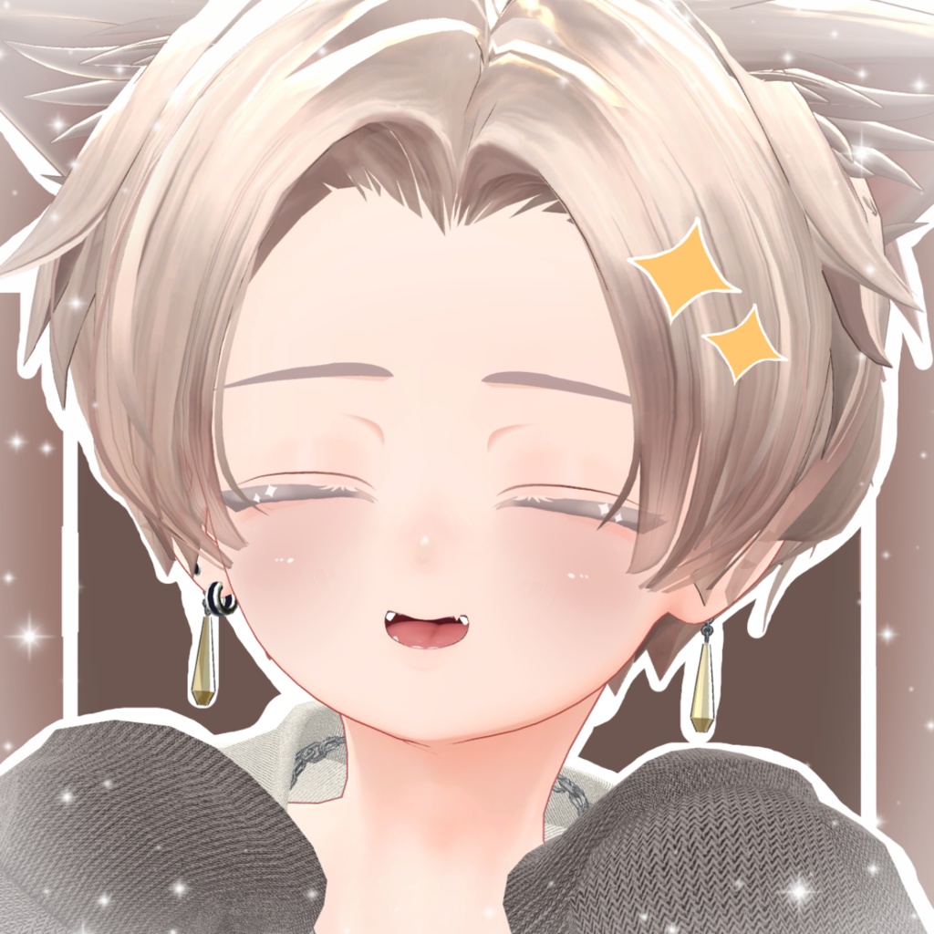 ✨️24時間限定無料配布✨️【彼方 Kanata専用 】ゆるふわ少年メイク