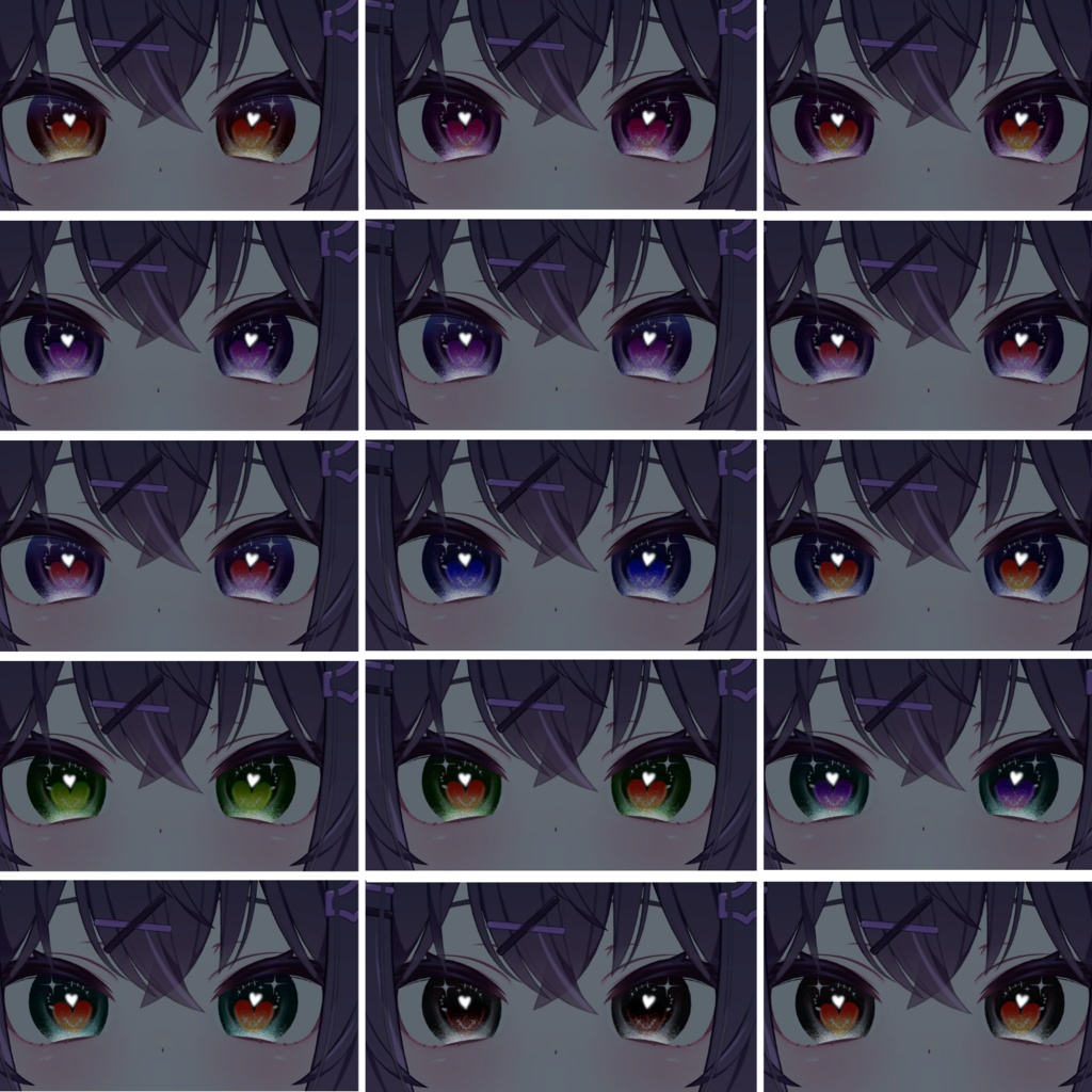 ✨期間限定激安セール✨【17アバター対応】𝑳𝑶𝑽𝑬&𝑳𝑶𝑽𝑬 Eye texture